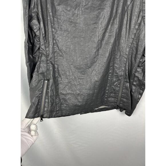 John Varvatos Snap Front Motocross Linen Jacket Black Size 50 EU, 40 US - Picture 5 of 13